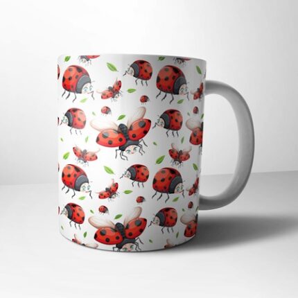 ماگ دختر کفشدوزکی Ladybug