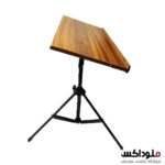 میز سنتور چوبی فلزی پایه نت دار