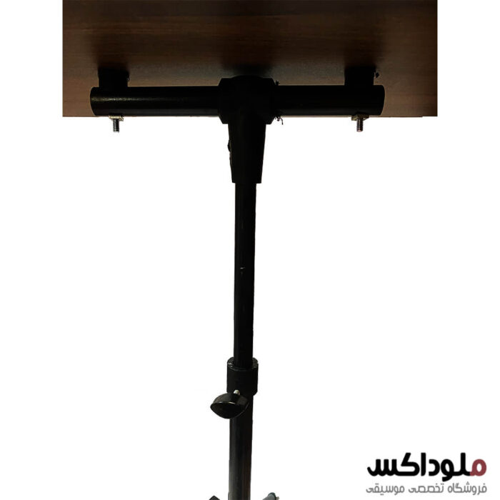 میز سنتور چوبی فلزی پایه نت دار
